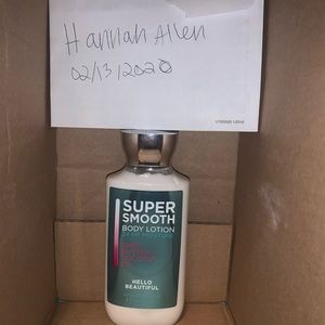 Bath and body works hello beautiful body lotion
